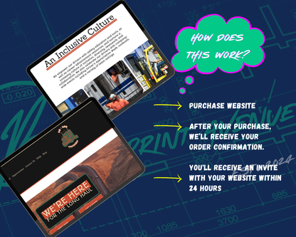 WE BEE TRUCKING Squarespace Template