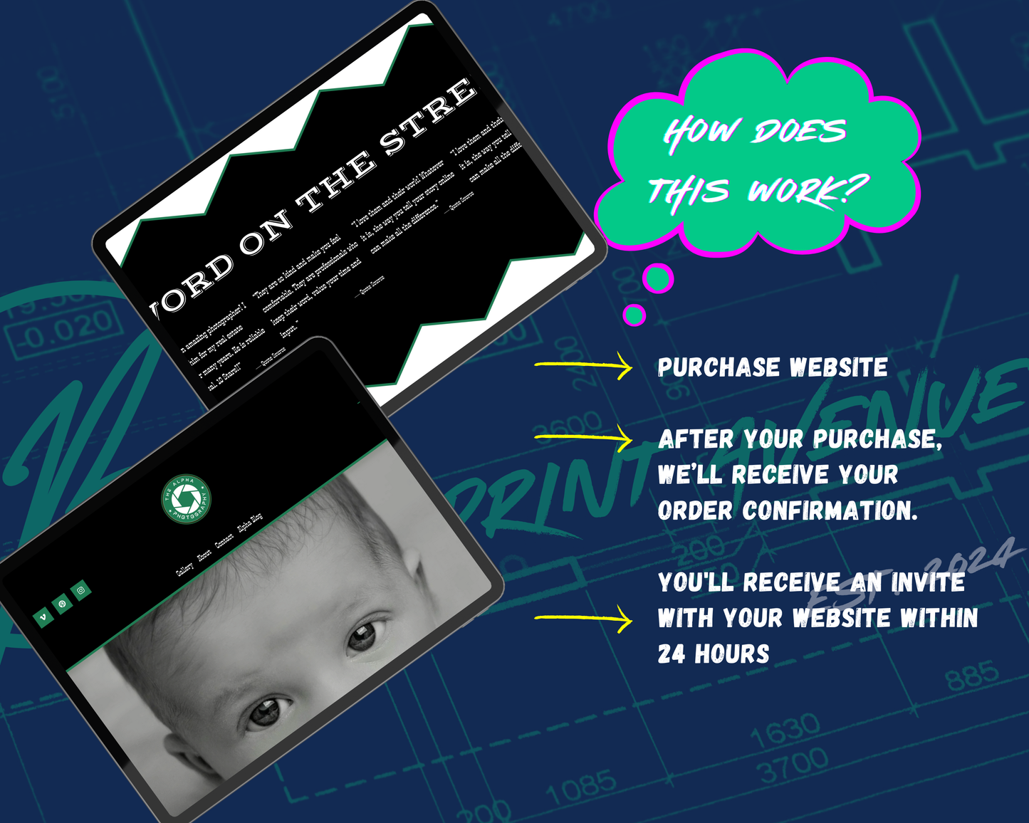 Alpha Photography Squarespace Template