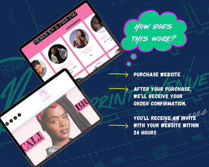 CALI BRAIDS Squarespace Template