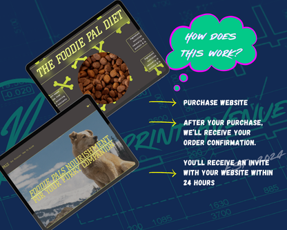FOODIE PAL Squarespace Template