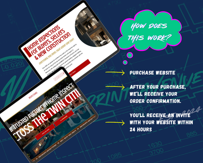 INSPECTIONS Squarespace Template