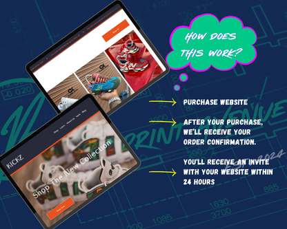 KICKZ Squarespace Template