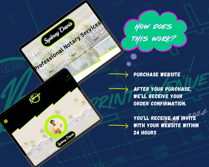 Notarize Squarespace Template