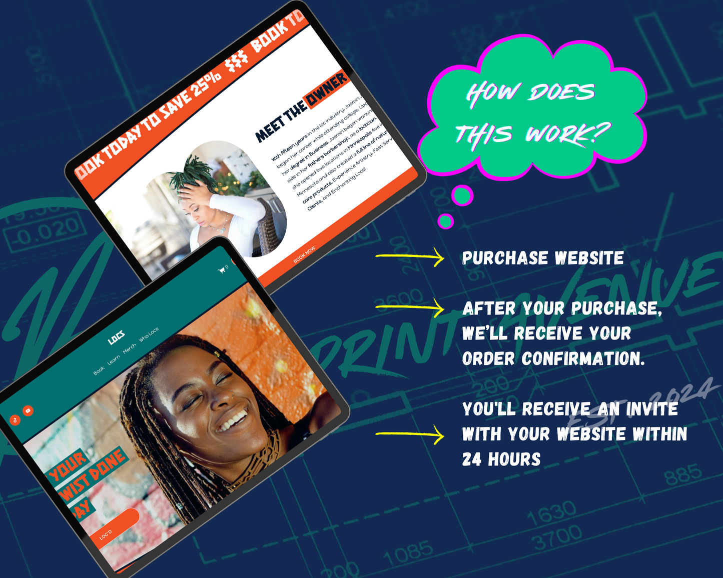 LOCS Squarespace Template