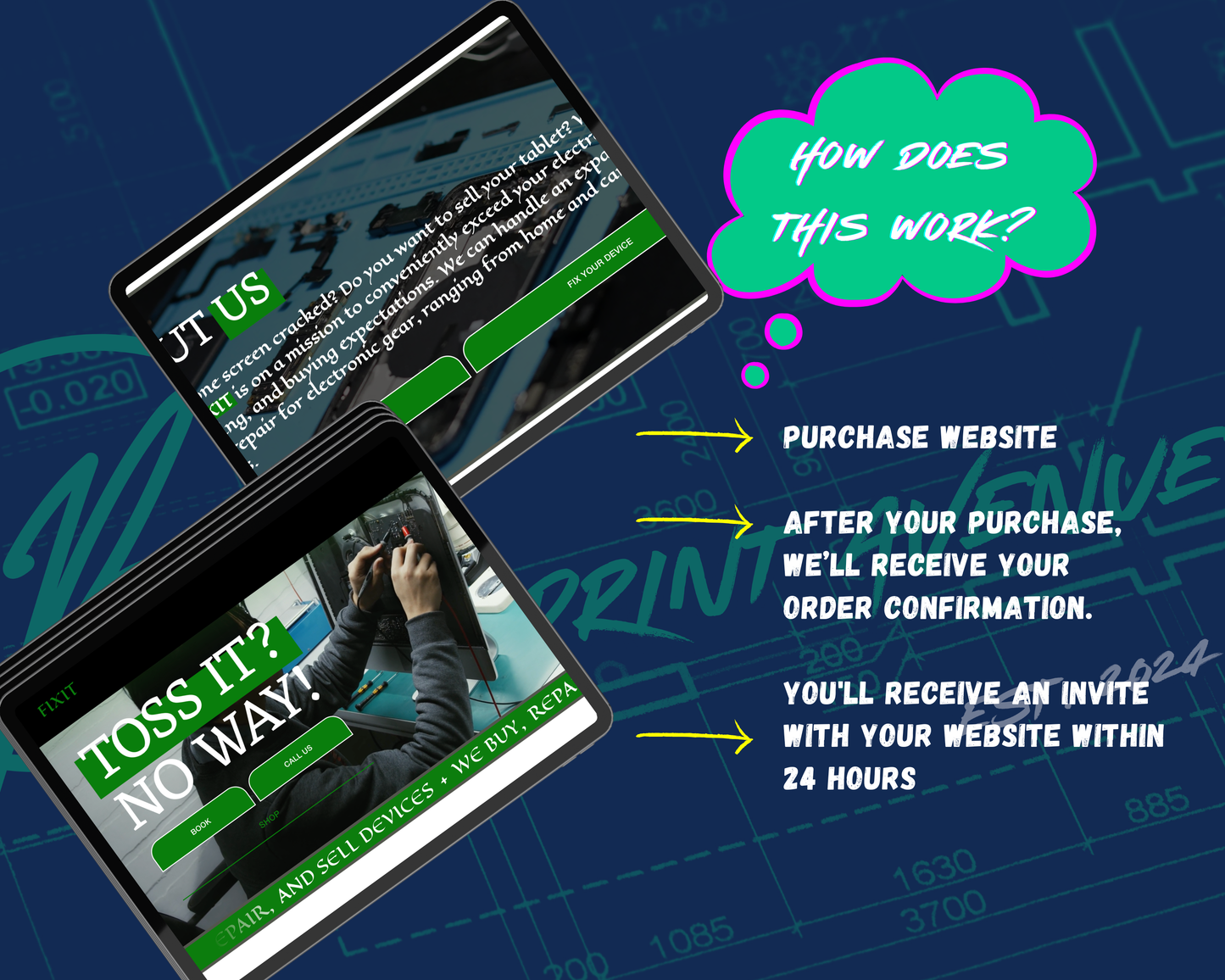 FIXIT Squarespace Template