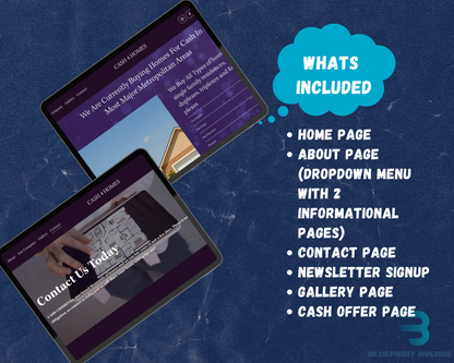 Cash 4 Homes Squarespace Template