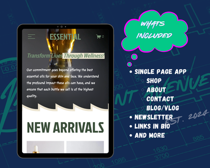 ESSENTIAL Squarespace Template