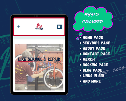 Da Cycle Squarespace Template