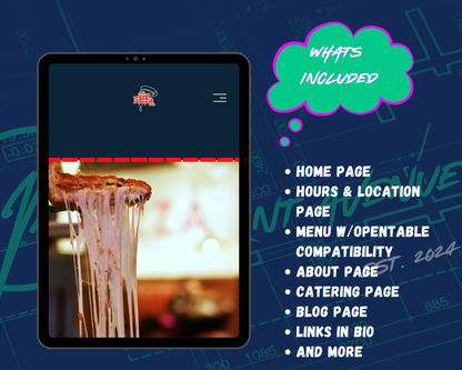 G's Pizza Squarespace Template