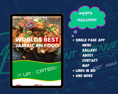 JERK'N Squarespace Template