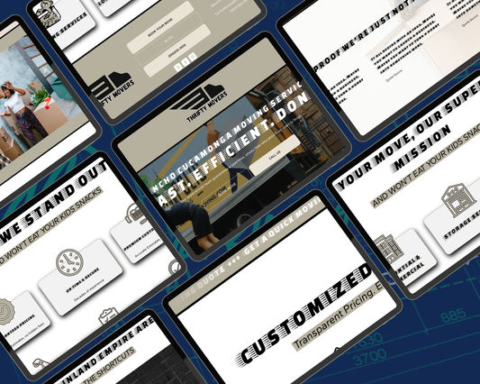 Thrifty Movers Squarespace Template