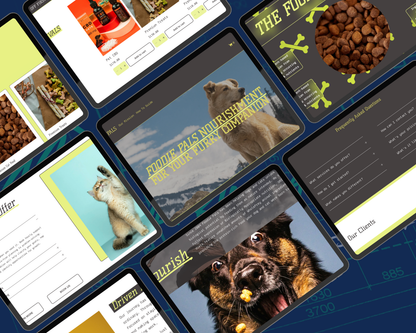 FOODIE PAL Squarespace Template