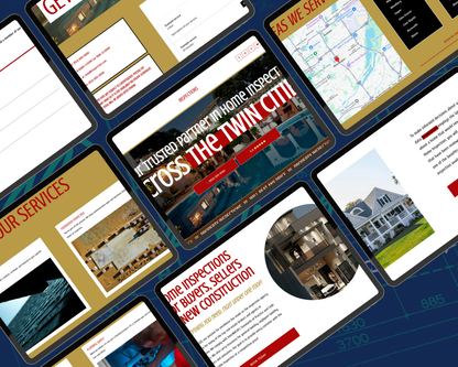 INSPECTIONS Squarespace Template