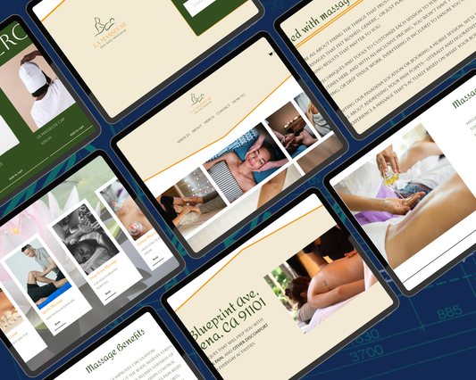 La Masseuse Squarespace Template