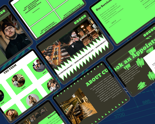 CUTZ Squarespace Template