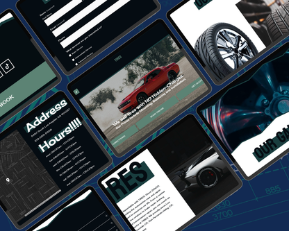 TIRES Squarespace Template