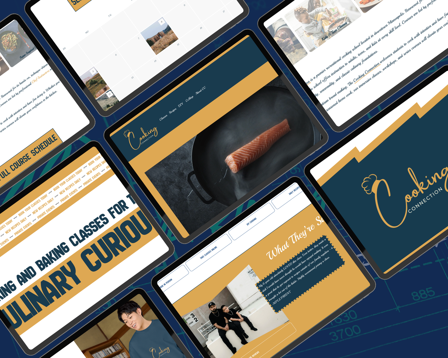 Cooking Connection Squarespace Template