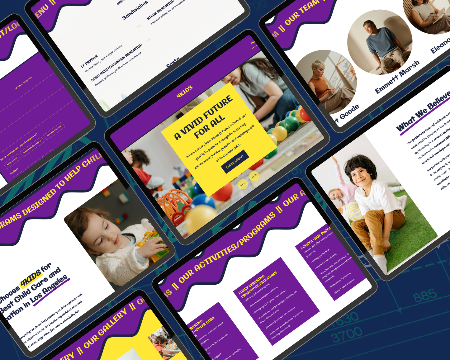 4KIDS Squarespace Template