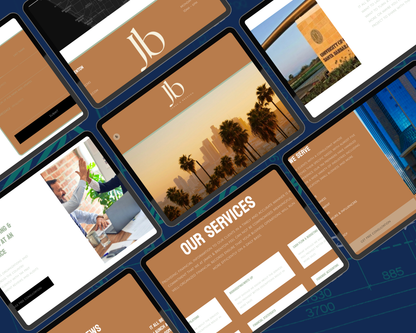 James & Brenton CPA Squarespace Template