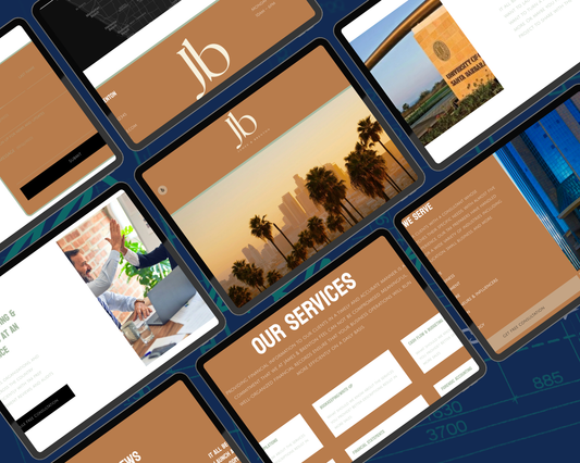 James & Brenton CPA Squarespace Template