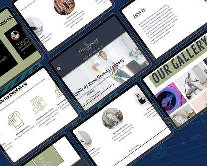 The Sweep Squarespace Template