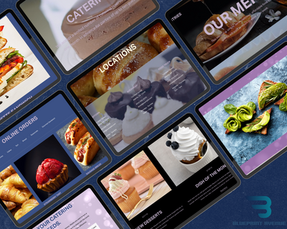 Pedal Pastries Squarespace Template