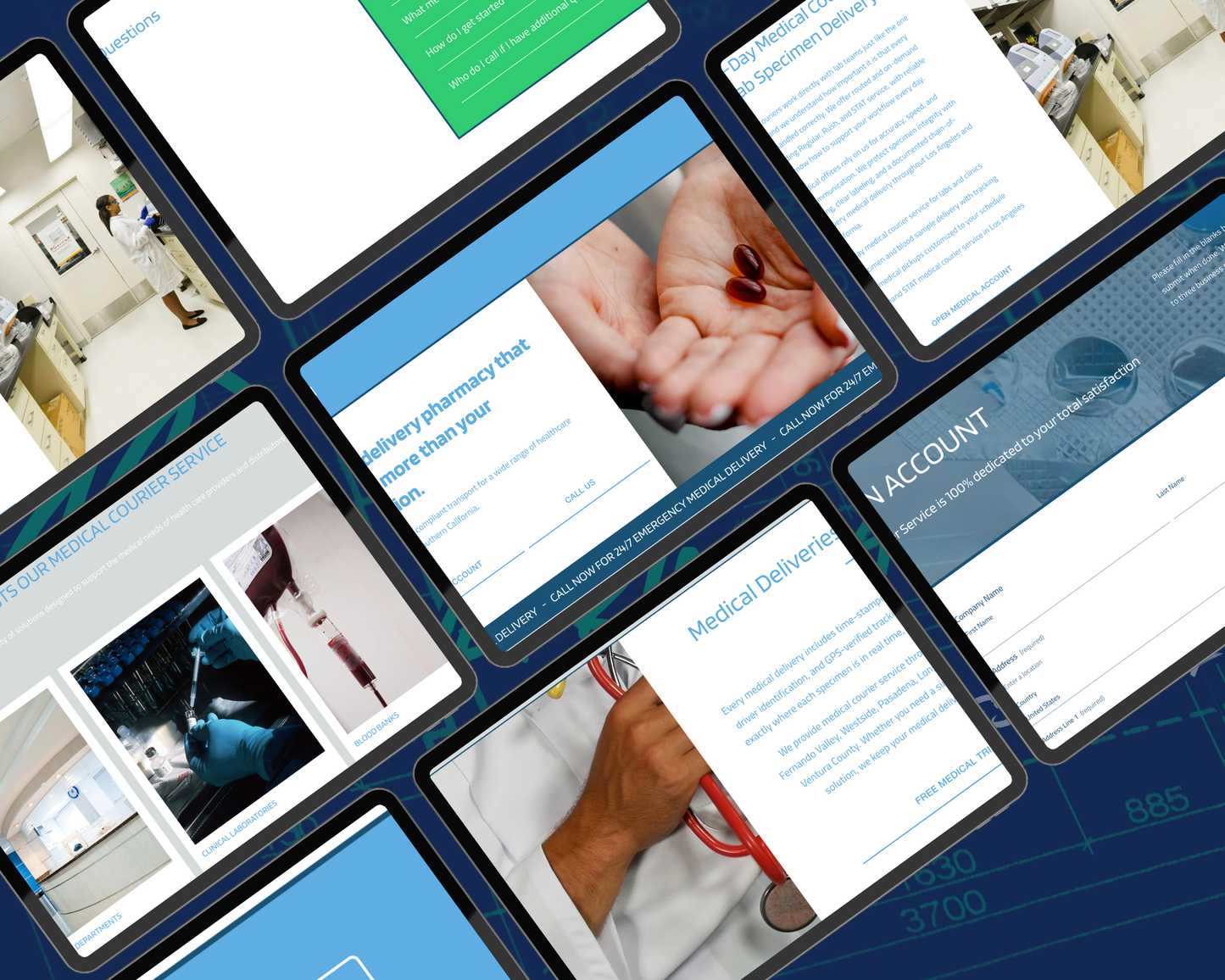 The Pharm Squarespace Template