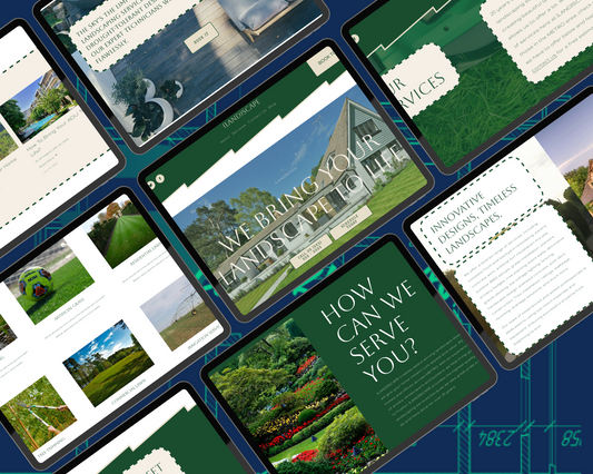 (LAND)SCAPE Squarespace Template