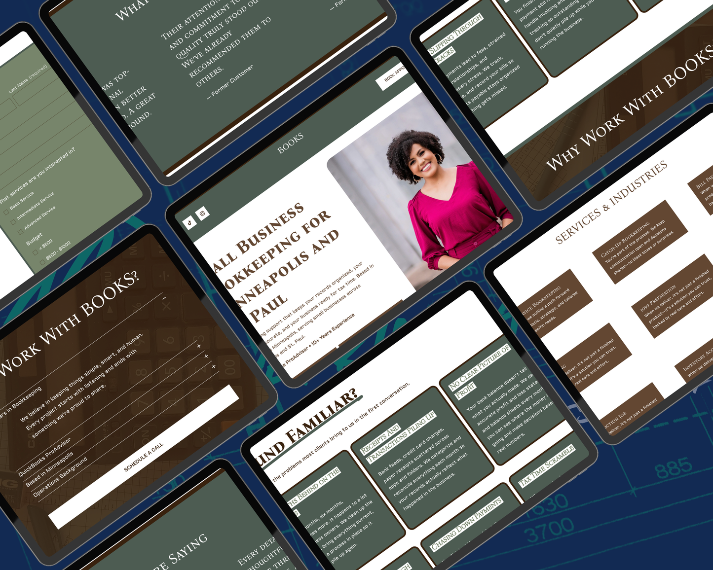 BOOKS Squarespace Template