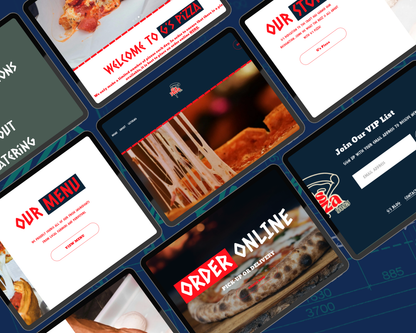 G's Pizza Squarespace Template