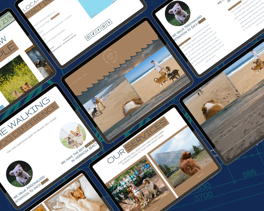 The Walking Dog Squarespace Template