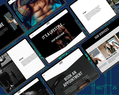 I-FIT Squarespace Template