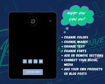 Cool Heat Squarespace Template