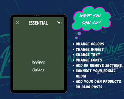 ESSENTIAL Squarespace Template