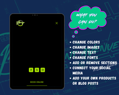 Notarize Squarespace Template