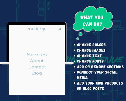 TILE KINGS Squarespace Template