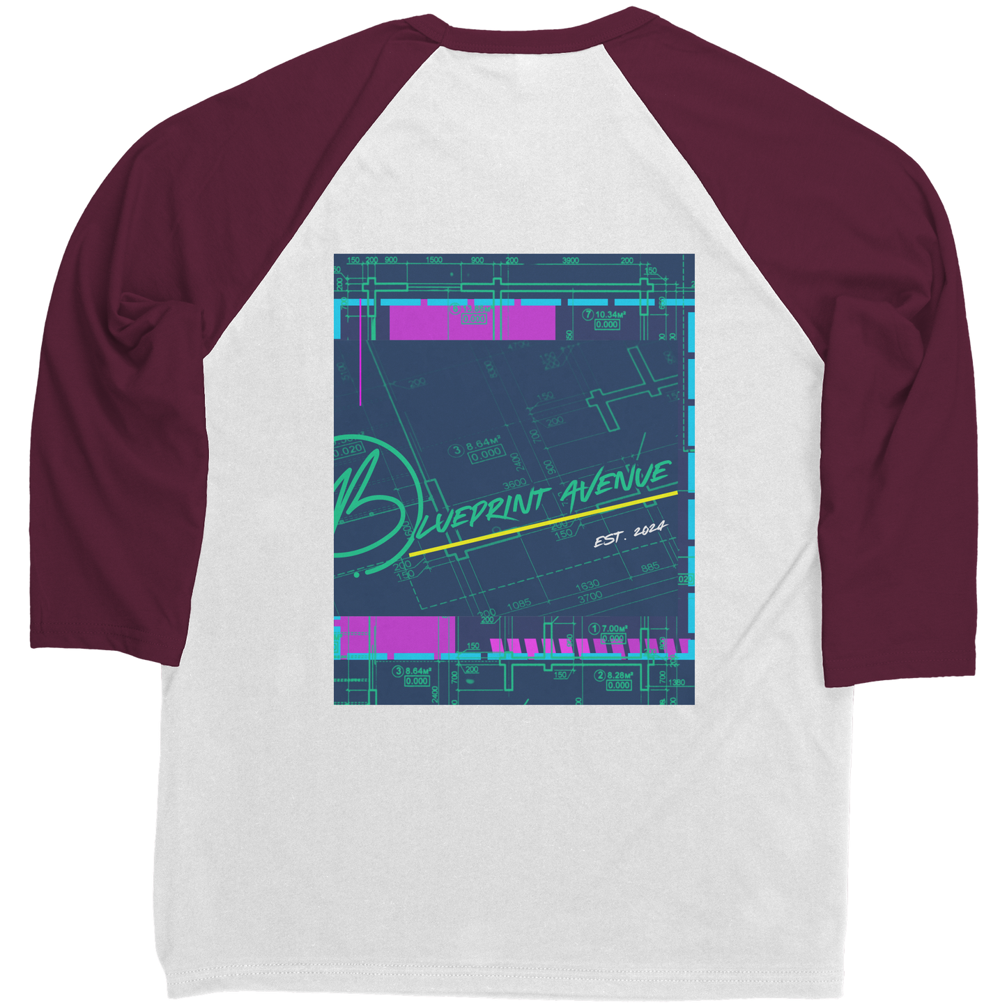 Blueprint_Avenue_Signature_Baseball_Tee_Maroon_Back_Mockup.png