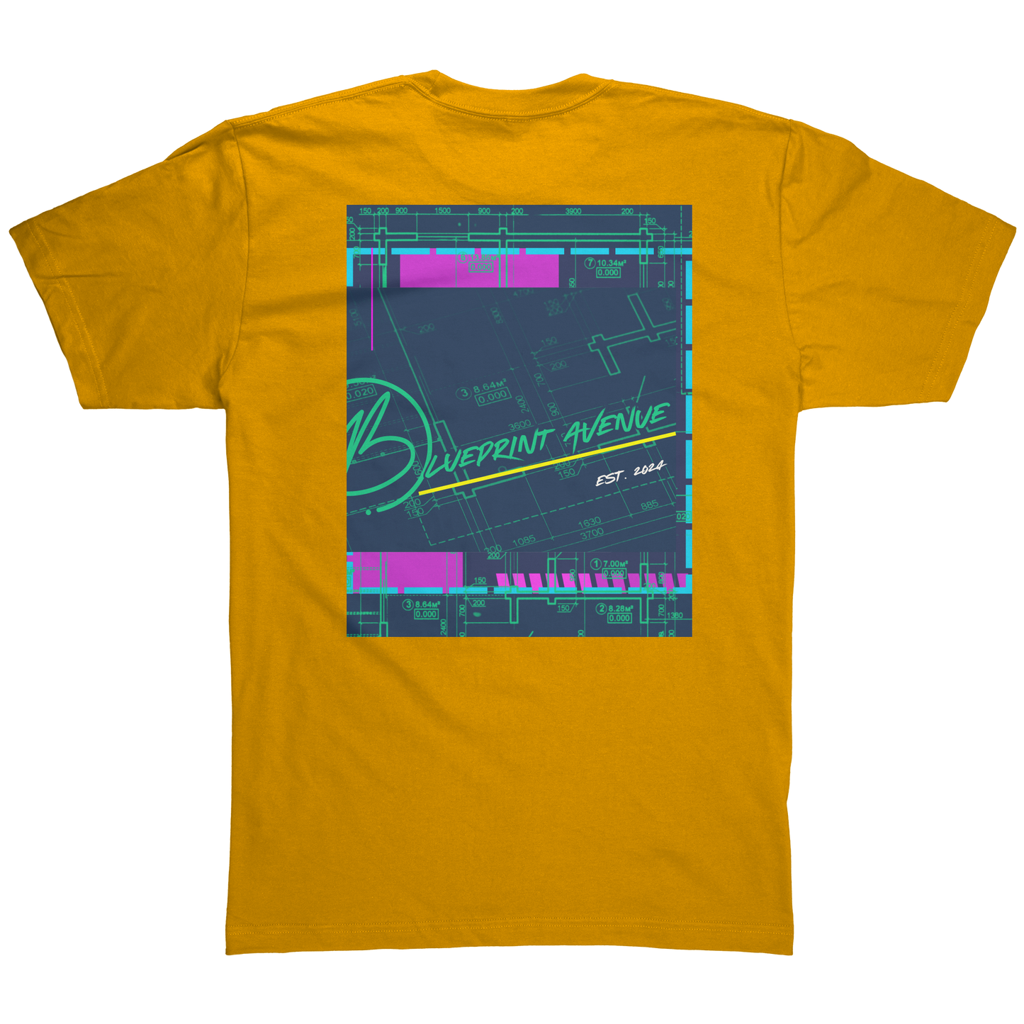 Blueprint_Avenue_Signature_Tee_Gold_Back_Mockup.png