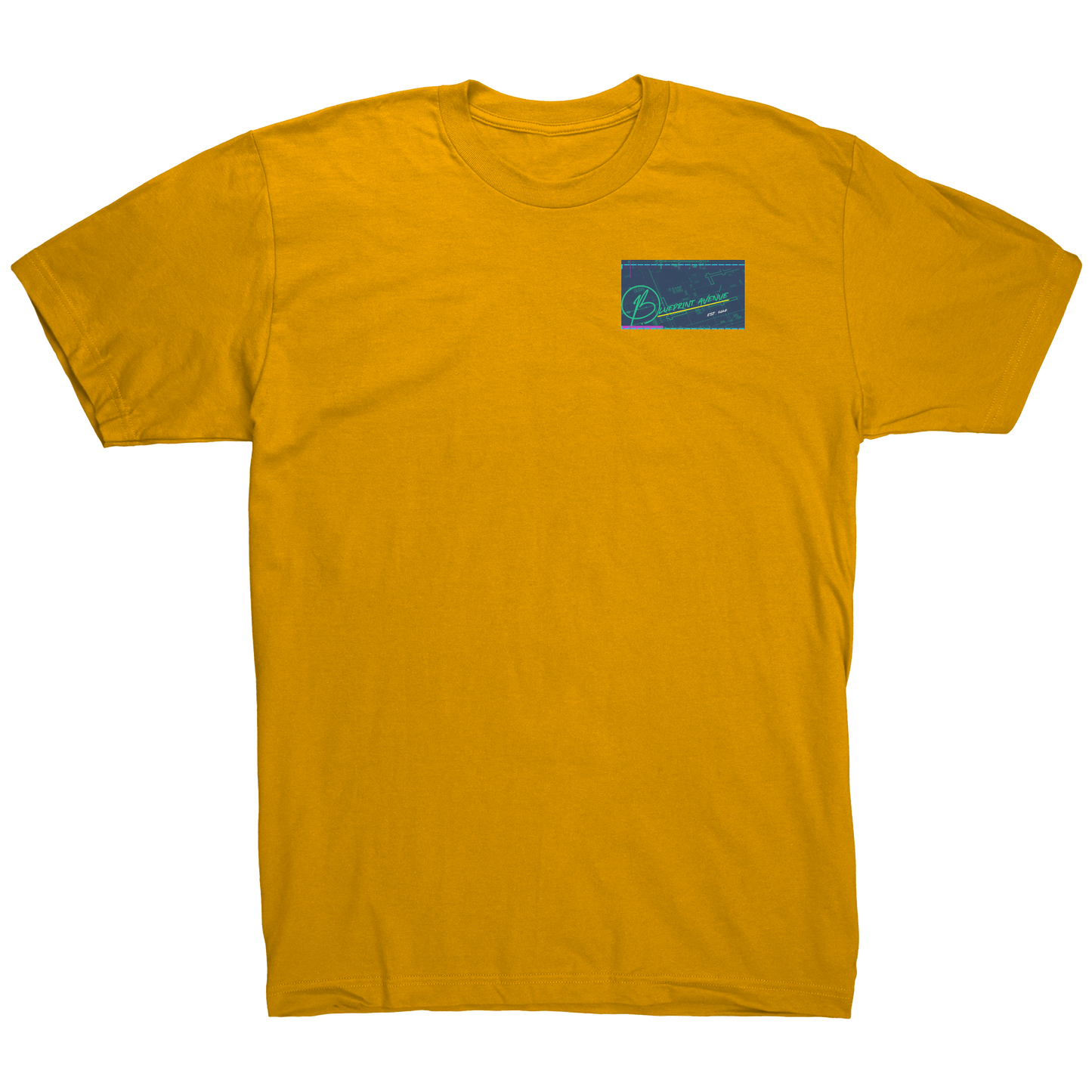Blueprint_Avenue_Signature_Tee_Gold_Mockup.png